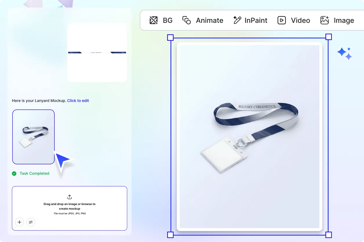 Free AI Lanyard Mockup Maker, Create Realistic Lanyard Mockups Online Free AI Lanyard Mockup Maker, Create Realistic Lanyard Mockups Online